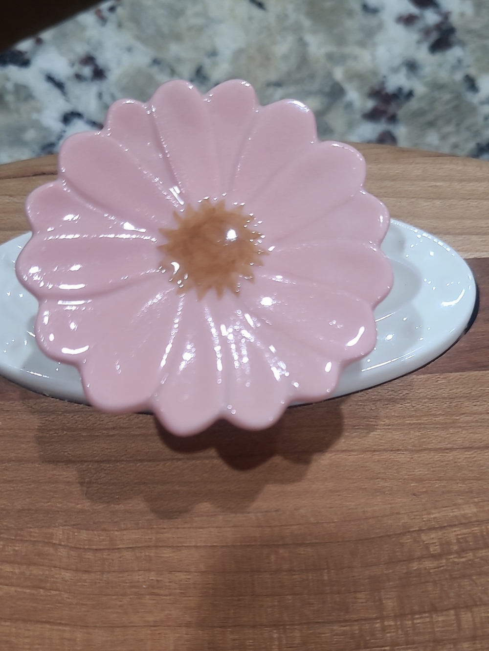 Nora Fleming Mini Attachment "Flower Power" Pink Daisy